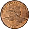 1857 Flying Eagle 1C NGC MS64 DDO FS-002