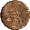 Image 1 : 1858 Flying Eagle 1C. Sm Letters NGC MS64