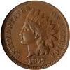 1877 Indian Head 1C ANACS VF20 BR