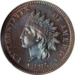 1885 Indian Head 1C NGC PF65 BR