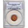 Image 3 : 1886 Indian Head 1C. Variety 2 PCGS PF63 RD CAM