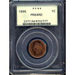 1896 Indian Head 1C PCGS PF64 R