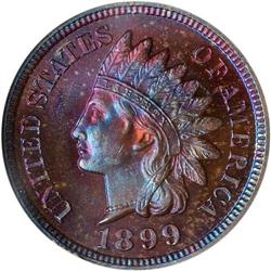 1899 Indian Head 1C NGC PF65 BR