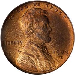 1909-S Lincoln 1C. VDB PCGS MS64 RB