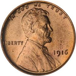 1916 Lincoln 1C PCGS MS67 R