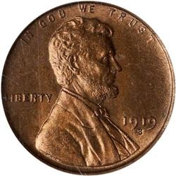 1919-S Lincoln 1C PCGS MS64 R