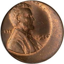 1944 Lincoln 1C ANACS Error MS65 RB