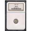 Image 3 : 1870 Silver 3C NGC MS64