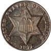 Image 1 : 1871 Silver 3C PCGS Proof 65