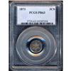 Image 3 : 1873 Silver 3C PCGS Proof 63