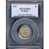 Image 3 : 1867 Shield 5C. No Rays PCGS Proof 64