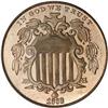 Image 1 : 1868 Shield Nickel. PCGS PF66