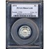 Image 3 : 1874 Shield Nickel. PCGS PF66