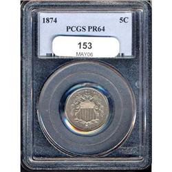 1874 Shield Nickel