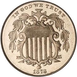 1878 Shield Nickel