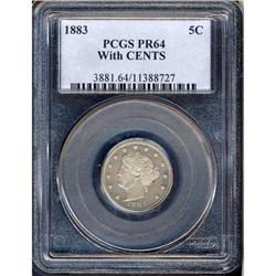 1883 Liberty Nickel. With "CENTS