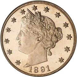1891 Liberty Nickel