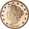 Image 1 : 1891 Liberty Nickel