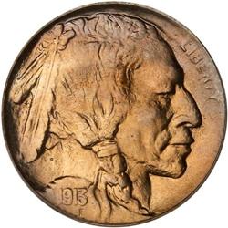 1913 Buffalo Nickel. Type 1 PCGS MS67