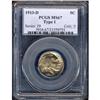 Image 1 : 1913-D Buffalo 5C. Type 1 PCGS MS67