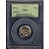 Image 3 : 1913 Buffalo 5C. Type 2 PCGS PR66