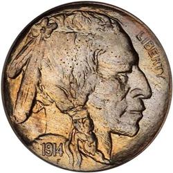 1914 Buffalo 5C. PCGS PR66