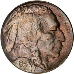 1914 Buffalo Nickel. PCGS MS66
