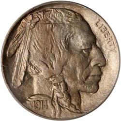 1914-D Buffalo 5C PCGS MS64