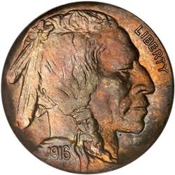 1916 Buffalo Nickel. PCGS MS65