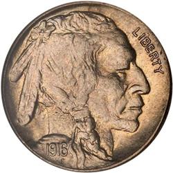1916-D Buffalo 5C NGC MS66