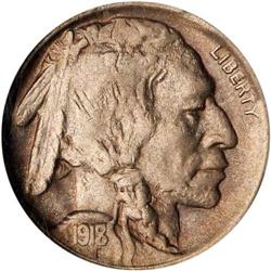1918/7-D Buffalo 5C NGC AU58