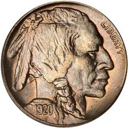 1920 Buffalo Nickel. PCGS MS65