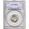 Image 3 : 1927 Buffalo 5C PCGS MS66