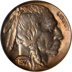 1927-S Buffalo 5C NGC MS65*