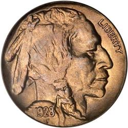 1928 Buffalo Nickel. PCGS MS66