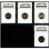 Image 1 : Lot of Four Jefferson Nickels