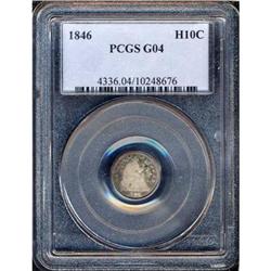 1846 Liberty Seated H10C PCGS G04
