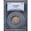 Image 3 : 1797 Bust 10C. 13 Stars PCGS FR02
