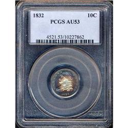 1832 Bust 10C PCGS AU53
