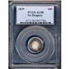 Image 3 : 1839 Liberty Seated 10C PCGS AU58 No Drapery