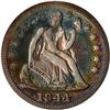 Image 1 : 1844 Liberty Seated 10C PCGS F12