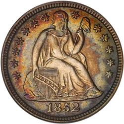 1852 Liberty Seated 10C