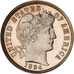 1894 Barber 10C NGC PF68 CAM