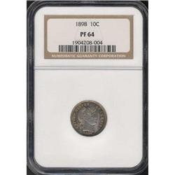 1898 Barber 10C NGC Proof 64