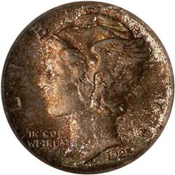1925-D Mercury 10C PCGS MS65 FB