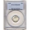 Image 1 : 1928 Mercury Dime. PCGS MS64