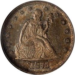 1875 Twenty Cents NGC MS65