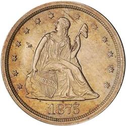 1875-S Twenty Cents PCGS MS63