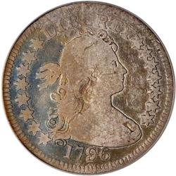 1796 Bust 25C B-2 High 6 PCGS G06