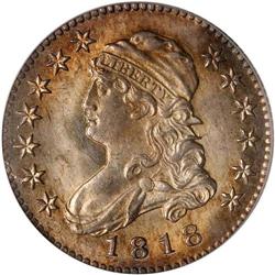 1818/5 Bust 25C PCGS MS65